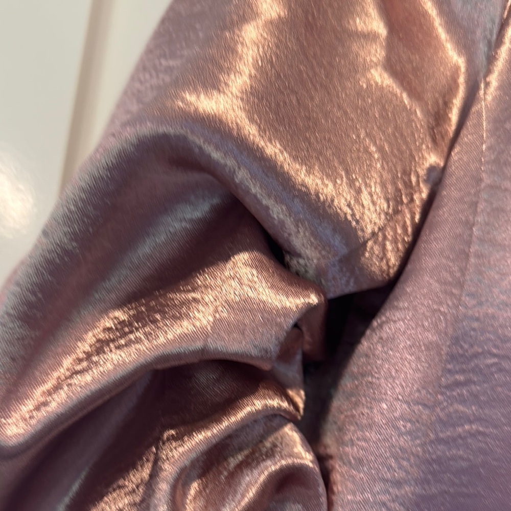 Cinq a Sept jacket Shiny pink Metallic Blazer - Picture 5 of 6